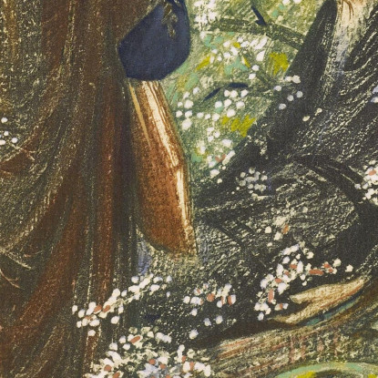 L'Albero Della Strega Sir Edward Coley Burne-Jones ecb111 quadro stampato su tela