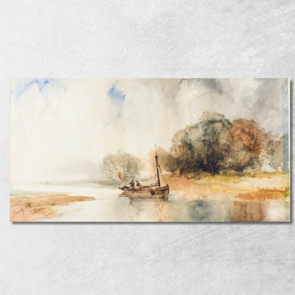 Beverly N.J. Thomas Moran tmr12 quadro stampato su tela