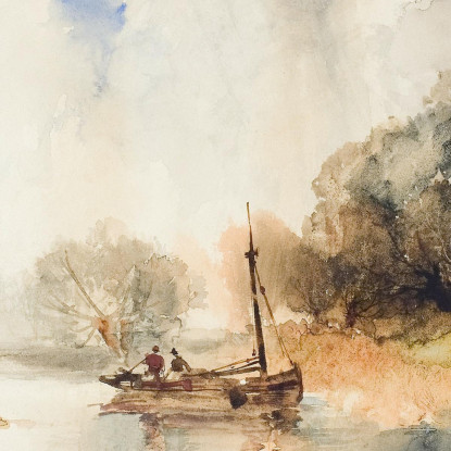 Beverly N.J. Thomas Moran tmr12 quadro stampato su tela