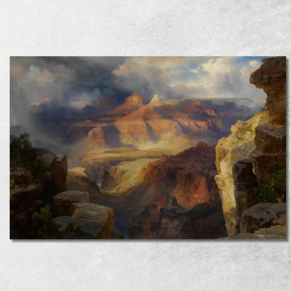 Grand Canyon Dell'Arizona Thomas Moran tmr24 quadro stampato su tela