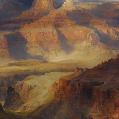 Grand Canyon Dell'Arizona Thomas Moran tmr24 quadro stampato su tela