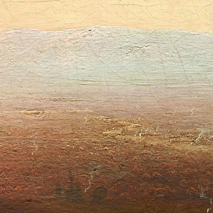 Scena Di Montagna Thomas Moran tmr46 quadro stampato su tela