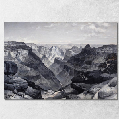 Il Transetto Thomas Moran tmr76 quadro stampato su tela