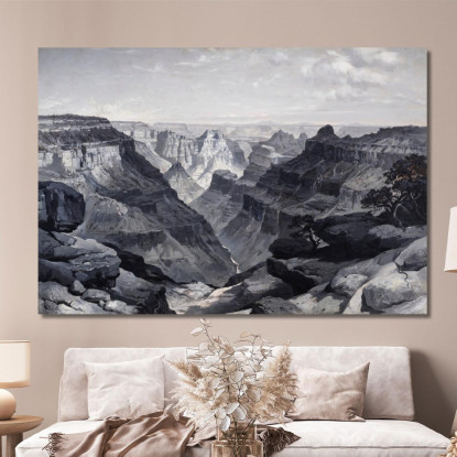 Il Transetto Thomas Moran tmr76 quadro stampato su tela