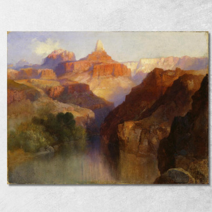 Picco Di Zoroastro Grand Canyon Arizona Thomas Moran tmr100 quadro stampato su tela