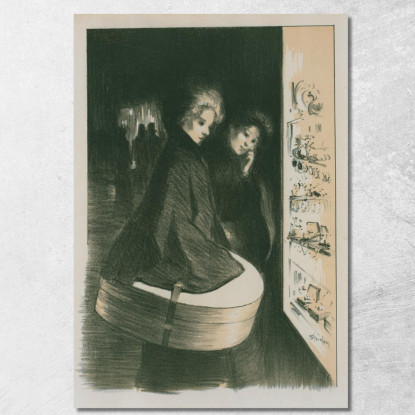 Disegno Originale Per I Maestri Dei Poster Théophile Alexandre Steinlen tas15 quadro stampato su tela