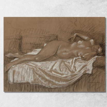 Il Riposo Del Modello Théophile Alexandre Steinlen tas32 quadro stampato su tela