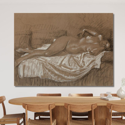 Il Riposo Del Modello Théophile Alexandre Steinlen tas32 quadro stampato su tela