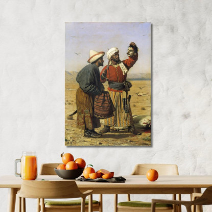 Dopo Un Successo Vasily Vereshchagin vvr5 quadro stampato su tela