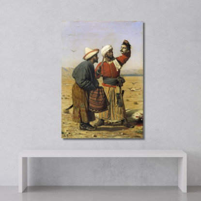 Dopo Un Successo Vasily Vereshchagin vvr5 quadro stampato su tela