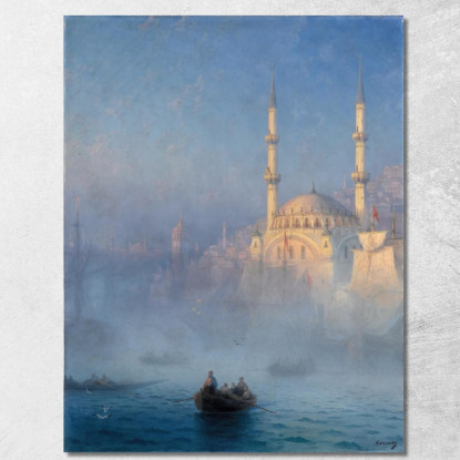 Ivan Aivazovsky Vasily Vereshchagin vvr26 quadro stampato su tela