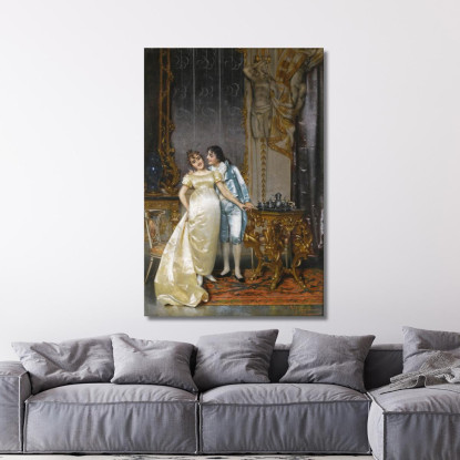 Flirt Vittorio Reggianini vrg12 quadro stampato su tela