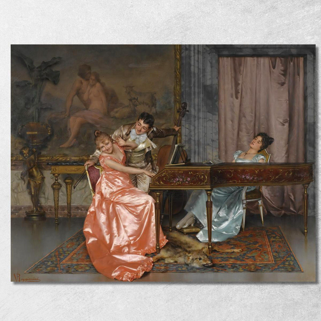 Il Considerando 2 Vittorio Reggianini vrg23 quadro stampato su tela