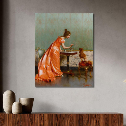 Amante Incondizionato Vittorio Reggianini vrg29 quadro stampato su tela