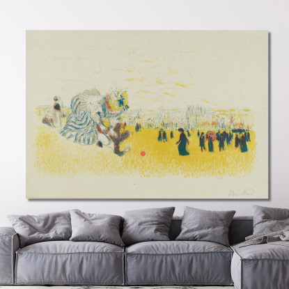 Giochi Per Bambini Édouard Vuillard evu19 quadro stampato su tela