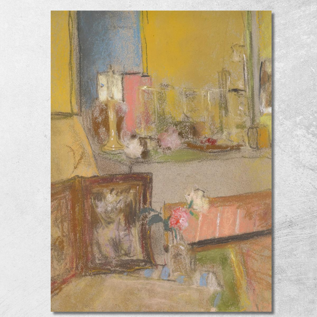 Angolo Del Camino A Les Clayes Édouard Vuillard evu20 quadro stampato su tela