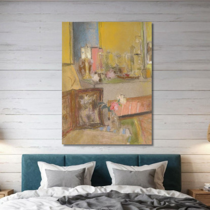 Angolo Del Camino A Les Clayes Édouard Vuillard evu20 quadro stampato su tela