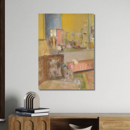 Angolo Del Camino A Les Clayes Édouard Vuillard evu20 quadro stampato su tela