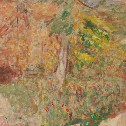 Donne E Bambini Al Clos Cézanne Édouard Vuillard evu28 quadro stampato su tela