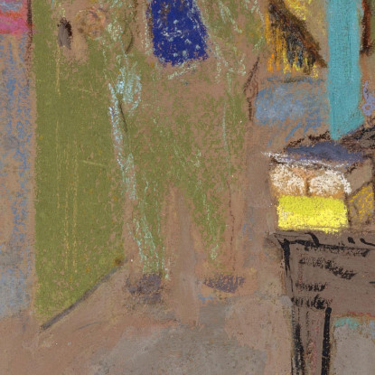 Interno A Saint-Jacut Édouard Vuillard evu35 quadro stampato su tela