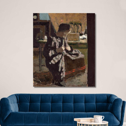 L'Alta Moda Édouard Vuillard evu49 quadro stampato su tela