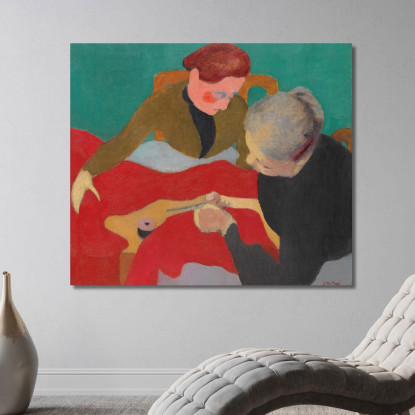 Le Sarte Édouard Vuillard evu80 quadro stampato su tela