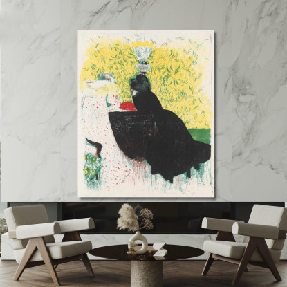 Le Due Cognate Édouard Vuillard evu81 quadro stampato su tela