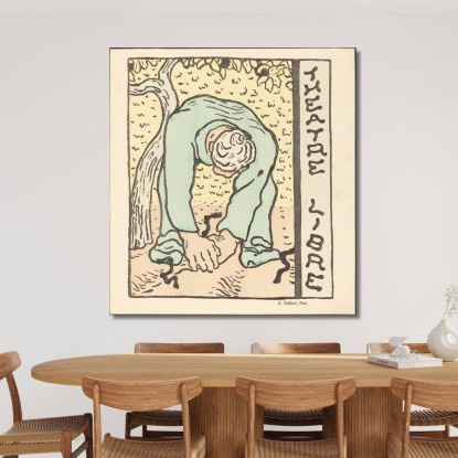 Mr Bute L'Amante Di Sua Moglie La Bellissima Operazione Édouard Vuillard evu123 quadro stampato su tela