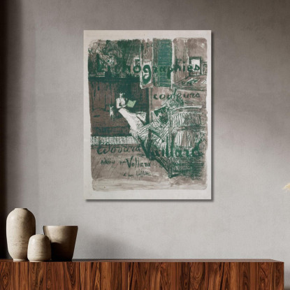 Paesaggi E Interni Édouard Vuillard evu130 quadro stampato su tela