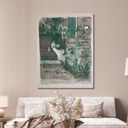Paesaggi E Interni Édouard Vuillard evu130 quadro stampato su tela