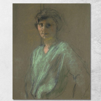 Ritratto Di Irène Montanet Édouard Vuillard evu143 quadro stampato su tela