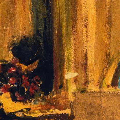 La Sala Da Biliardo Al Castello Di Clayes Édouard Vuillard evu156 quadro stampato su tela