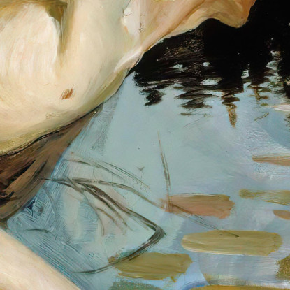 Gioventù E Uno Schizzo Di Sirena Albert Edelfelt aed153 quadro stampato su tela