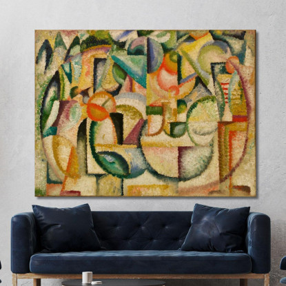 Studio A Amadeo de Souza-Cardoso asc22 quadro stampato su tela