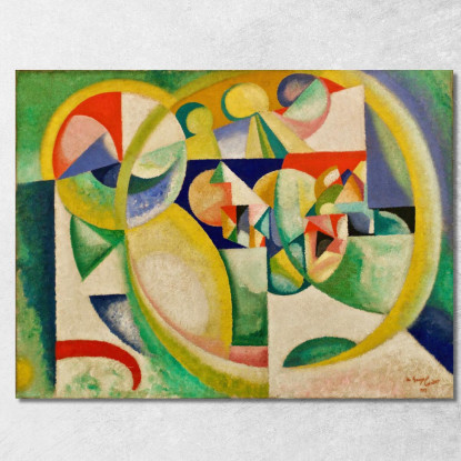 Studio B Amadeo de Souza-Cardoso asc23 quadro stampato su tela