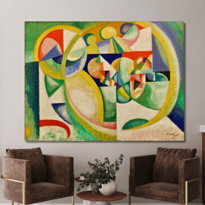 Studio B Amadeo de Souza-Cardoso asc23 quadro stampato su tela