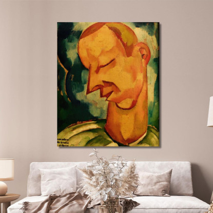 Il Povero Sciocco Amadeo de Souza-Cardoso asc26 quadro stampato su tela