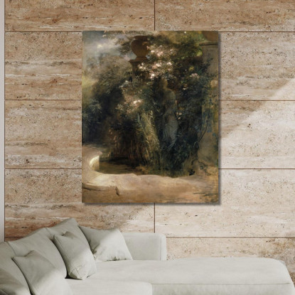 Venere Abbandonata Arnold Böcklin abk72 quadro stampato su tela