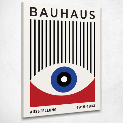 Quadro Visione Bauhaus Geometria E Simmetria Nell'Estetica Moderna Bauhaus Style bhs6 quadro stampato su tela