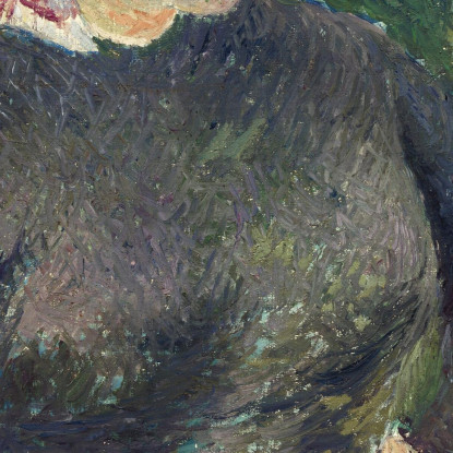 Contadina 1880 Camille Pissarro cps50 quadro stampato su tela