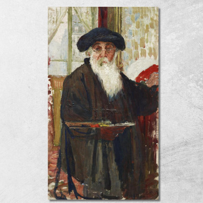 Autoritratto Ca 1898 Camille Pissarro cps63 quadro stampato su tela