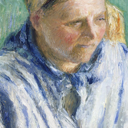 Lavandaia Studio 1880 Camille Pissarro cps103 quadro stampato su tela