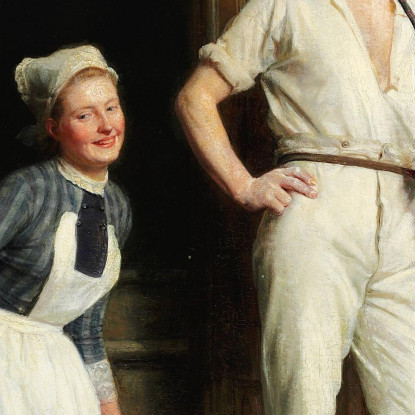 Una Panetteria Che Si Raffredda Da Sola Carl Bloch cbl15 quadro stampato su tela