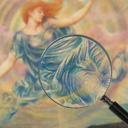 Stella Della Sera Sul Mare Evelyn De Morgan emg15 quadro stampato su tela