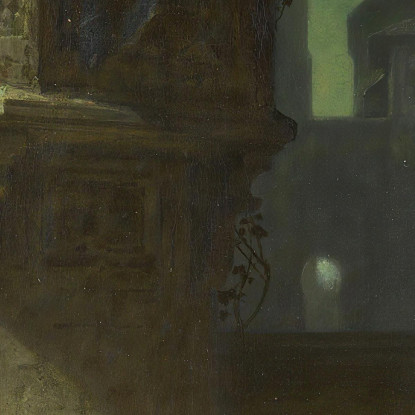 Serenata Spagnola Carl Spitzweg csp48 quadro stampato su tela