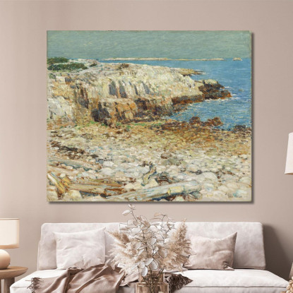 Un Promontorio A Nord-Est Childe Hassam chs1 quadro stampato su tela