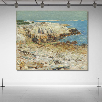 Un Promontorio A Nord-Est Childe Hassam chs1 quadro stampato su tela