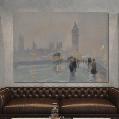 Grande Ben Childe Hassam chs9 quadro stampato su tela