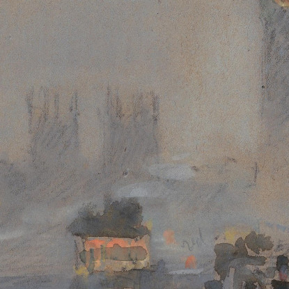 Grande Ben Childe Hassam chs9 quadro stampato su tela