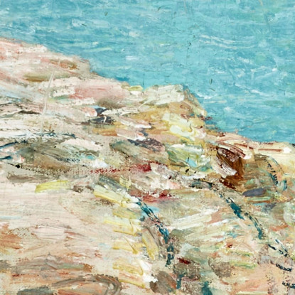 Isola Delle Anatre Childe Hassam chs15 quadro stampato su tela